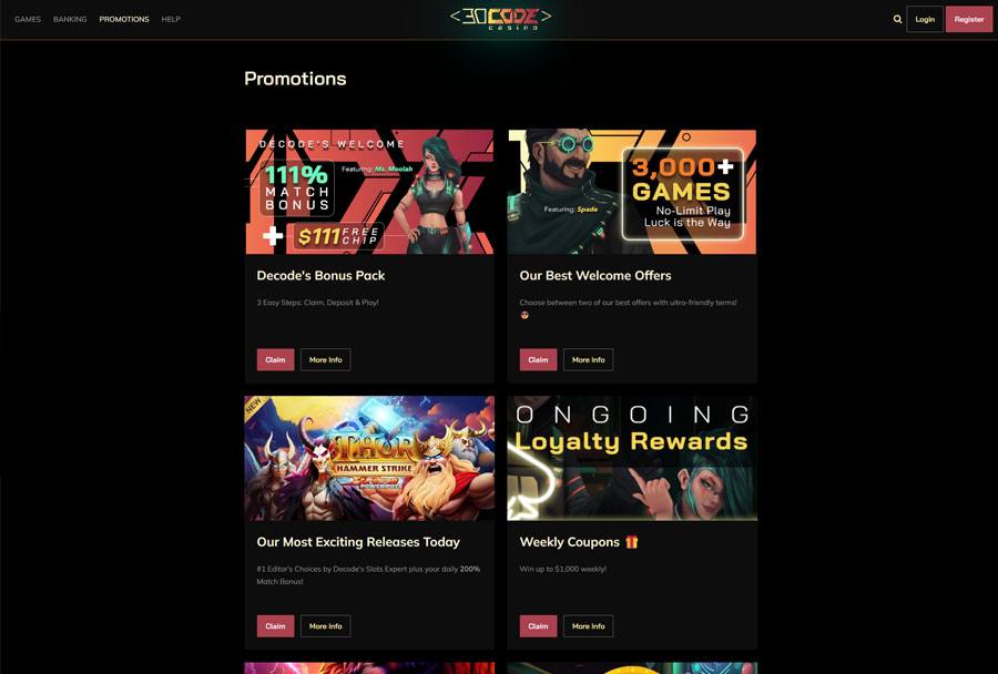 Decode Casino